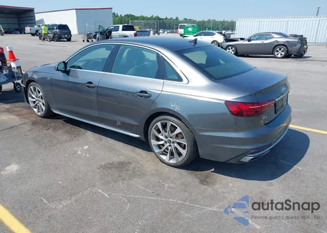 2021 Audi A4 Premium Plus 45 Tfsi S Line Quattro S Tronic from USA, damaged, VIN WAUEAAF47MA039474